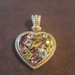 Heart Pendant Sterling Silver